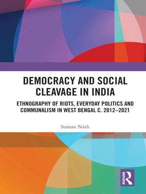 cover image of Democracy and Social Cleavage in India